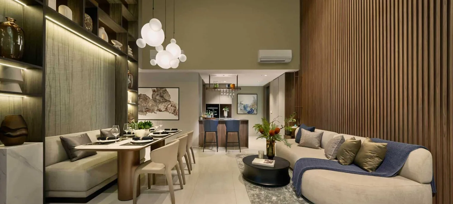 Wynwood Grand EC living and dining interior artist’s impression