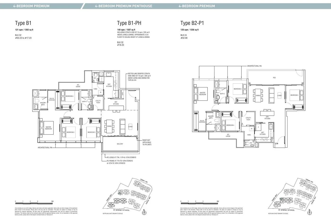 Piermont Grand EC 4-bedroom premium reference floor plan with wet and dry kitchen — illustrative of CDL EC layouts, not a Wynwood Grand plan