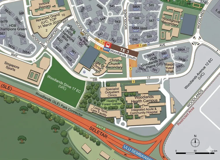 Woodlands Drive 17 EC plot for Wynwood Grand