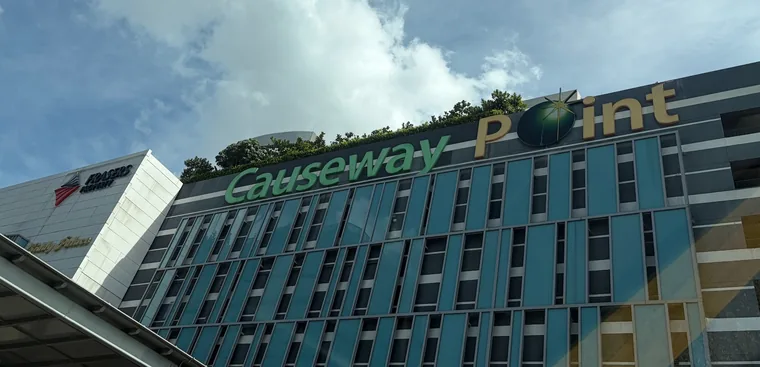 Causeway Point shopping mall near Wynwood Grand EC