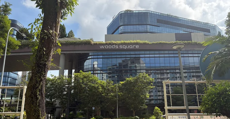 Woods Square at the Woodlands Regional Centre near Wynwood Grand EC
