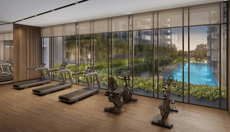 Wynwood Grand EC swimming pool and landscaped deck artist’s impression